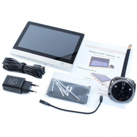 Беспроводной видеоглазок "iHome-4 (серебро)" Беспроводной видеоглазок "iHome-4 (серебро)"