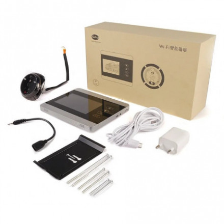GSM/Wi-Fi видеоглазок в дверь "iHome-5" GSM/Wi-Fi видеоглазок в дверь "iHome-5"
