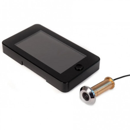 Беспроводной Wi-Fi видеоглазок "iHome-GLAZ-М-Black" Беспроводной Wi-Fi видеоглазок "iHome-GLAZ-М-Black"