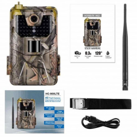 4G фотоловушка для охраны дачи "Suntek Филин HC-900LTE-4G"